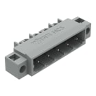 Wago Contact - Connecteur mâle THT 1.0 x 1.0 mm solder pin Coudé, gris