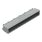 Wago Contact - Connecteurs mâles avec broches à souder 1x1 coudée,avec parois latérales, 11 pôl