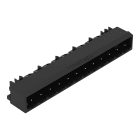 Wago Contact - Connecteur mâle THR 1.0 x 1.0 mm solder pin Coudé, noir