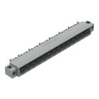 Wago Contact - Connecteur mâle THT 1.0 x 1.0 mm solder pin Coudé, gris