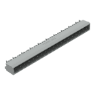 Wago Contact - Connecteur mâle THT 1.0 x 1.0 mm solder pin Coudé, gris