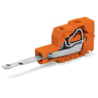 Wago Contact - Module de fiche de contrôle avec lan Pas 5,08 mm / 0.2 in, orange