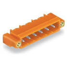 Wago Contact - Connecteur mâle THT 1.2 x 1.2 mm solder pin Coudé, orange