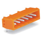 Wago Contact - Connecteur mâle THT 1.2 x 1.2 mm solder pin Coudé, orange