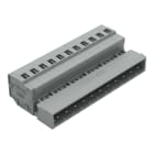 Wago Contact - Connecteur mâle Cage Clamp 11 pôles / Pas 5 mm / Gris