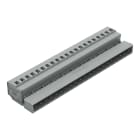 Wago Contact - Connecteur mâle Cage Clamp 21 pôles / Pas 5 mm / Gris