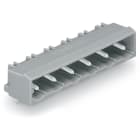 Wago Contact - Connecteur mâle THT 1.2 x 1.2 mm solder pin Coudé, gris