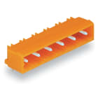 Wago Contact - Connecteurs mâles avec broches à souder 1x1 coudée, avec parois latérales, 3 pôl