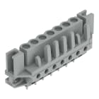 Wago Contact - Connecteur femelle THT 0.6 x 1.0 mm solder pin Droit, gris