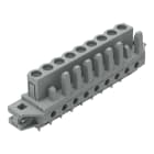 Wago Contact - Connecteur femelle THT 0.6 x 1.0 mm solder pin Droit, gris