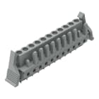 Wago Contact - Connecteur femelle THT 0.6 x 1.0 mm solder pin Droit, gris