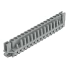 Wago Contact - Connecteur femelle THT 0.6 x 1.0 mm solder pin Droit, gris