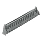 Wago Contact - Connecteur femelle THT 0.6 x 1.0 mm solder pin Droit, gris