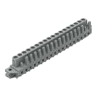 Wago Contact - Connecteur femelle THT 0.6 x 1.0 mm solder pin Droit, gris