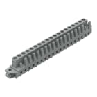Wago Contact - Connecteur femelle THT 0.6 x 1.0 mm solder pin Droit, gris