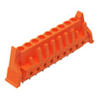 Wago Contact - Connecteur femelle THT 0.6 x 1.0 mm solder pin Droit, orange