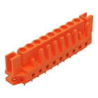Wago Contact - Connecteur femelle THT 0.6 x 1.0 mm solder pin Droit, orange