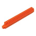 Wago Contact - Connecteur femelle THT 0.6 x 1.0 mm solder pin Droit, orange