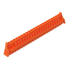 Wago Contact - Connecteur femelle THT 0.6 x 1.0 mm solder pin Droit, orange