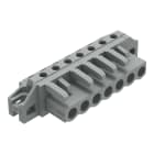 Wago Contact - Connecteur femelle THT 0.6 x 1.0 mm solder pin Coudé, gris