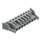 Wago Contact - Connecteur femelle THT 0.6 x 1.0 mm solder pin Coudé, gris