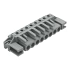 Wago Contact - Connecteur femelle THT 0.6 x 1.0 mm solder pin Coudé, gris