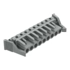 Wago Contact - Connecteur femelle THT 0.6 x 1.0 mm solder pin Coudé, gris