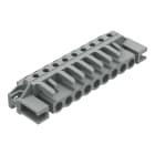 Wago Contact - Connecteur femelle THT 0.6 x 1.0 mm solder pin Coudé, gris