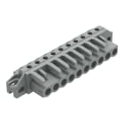 Wago Contact - Connect fem 5mm 10p/broche coudee