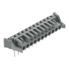 Wago Contact - Female connector for rail-mount terminal Coudé, gris