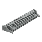 Wago Contact - Connecteur femelle THT 0.6 x 1.0 mm solder pin Coudé, gris