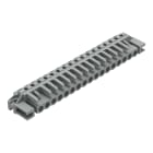 Wago Contact - Connecteur femelle THT 0.6 x 1.0 mm solder pin Coudé, gris
