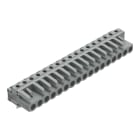 Wago Contact - Connecteur femelle THT 0.6 x 1.0 mm solder pin Coudé, gris
