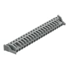 Wago Contact - Connecteur femelle THT 0.6 x 1.0 mm solder pin Coudé, gris