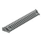 Wago Contact - Connecteur femelle THT 0.6 x 1.0 mm solder pin Coudé, gris