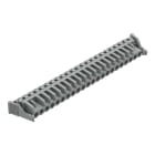 Wago Contact - Connecteur femelle THT 0.6 x 1.0 mm solder pin Coudé, gris