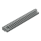 Wago Contact - Connecteur femelle THT 0.6 x 1.0 mm solder pin Coudé, gris