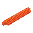 Wago Contact - Connecteur femelle THT 0.6 x 1.0 mm solder pin Coudé, orange