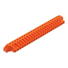 Wago Contact - Connecteur femelle THT 0.6 x 1.0 mm solder pin Coudé, orange