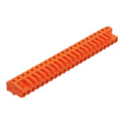 Wago Contact - Connecteur femelle THT 0.6 x 1.0 mm solder pin Coudé, orange