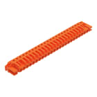 Wago Contact - Connecteur femelle THT 0.6 x 1.0 mm solder pin Coudé, orange