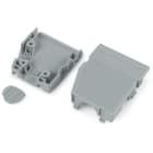 Wago Contact - Boîtier décharge traction encliquetable, 8 pôles / pas 5 mm/ Gris
