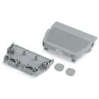 Wago Contact - Boîtier décharge traction encliquetable, 12 pôles / pas 5 mm/ Gris