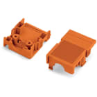 Wago Contact - Boîtier décharge traction encliquetable, 5 pôles / pas 5,08 mm, Orange