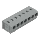 Wago Contact - Barrette à bornes CI 1C / 2,5 mm² / 7 pôles / Pas 5-5,08 mm / Gris