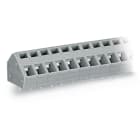 Wago Contact - Barrette à bornes CI 3 pôles / 2,5 mm² / Pas 5-5,08 mm / Gris