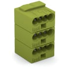 Wago Contact - Connecteurs modulaires femelles pour CI 4 pôles / Vert Clair