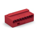 Wago Contact - Borne micro pour boîte de dérivation 8C / Rouge