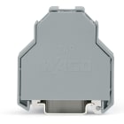 Wago Contact - Butée d'arrêt sans vis Largeur de 14 mm Pour rail 35 x 15 et 35 x 7,5, gris