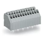 Wago Contact - Barr borne CI 2,5mm 2 p/decale/bleu